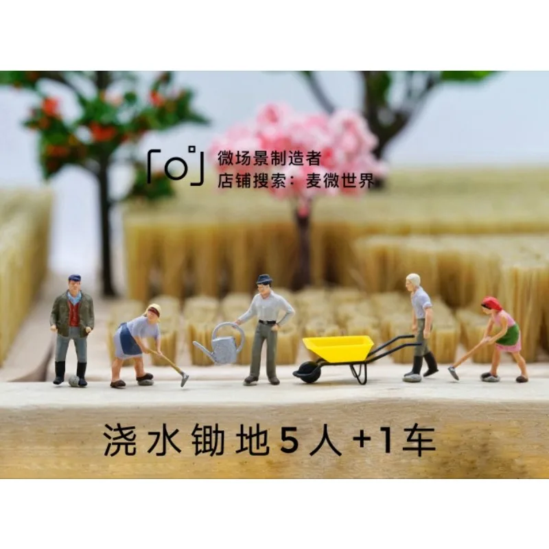 Creative Decor 1:87 HO Scale Farm Series Toys Models Gardener Farmer Goatherd Action Figures Ornament Accessories Fairy Garden
Creative Decor 1:87 HO Scale Farm Series Toys Models Gardener Farmer Goatherd Action Figures Ornament Accessories Fairy Garden
