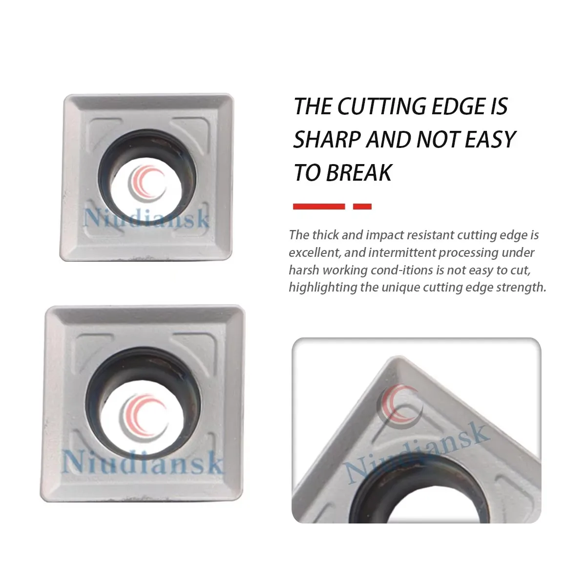 MPHT Series DESKAR Numerical Control Three Sided Milling Inserts Processing Stainless Steel MPHT060304/080305/120408-SM LF6018
MPHT Series DESKAR Numerical Control Three Sided Milling Inserts Processing Stainless Steel MPHT060304/080305/120408-SM LF6018
