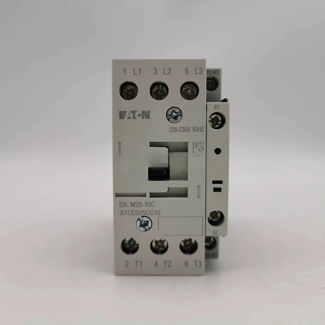 EATON Eaton Muller XTCE025CC10 Contactor DILM25-10C New Original 220V Spot
EATON Eaton Muller XTCE025CC10 Contactor DILM25-10C New Original 220V Spot