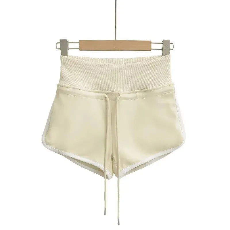 Women High Waist Drawstring Sport Shorts Casual A-line Hot Pants
Women High Waist Drawstring Sport Shorts Casual A-line Hot Pants