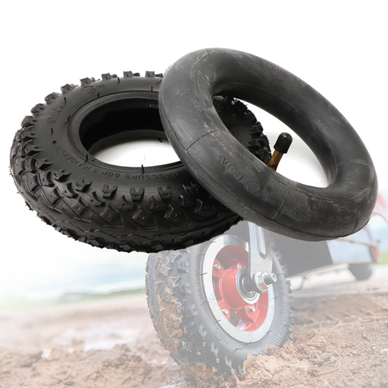 8 inch Dirt Scooter Knobby Tire 200x50 (8x2") Inner Tube For Pro Electric Scooters Razor E100 E200 RDS Dune Buggy Pneumatic Tyre
8 inch Dirt Scooter Knobby Tire 200x50 (8x2") Inner Tube For Pro Electric Scooters Razor E100 E200 RDS Dune Buggy Pneumatic Tyre