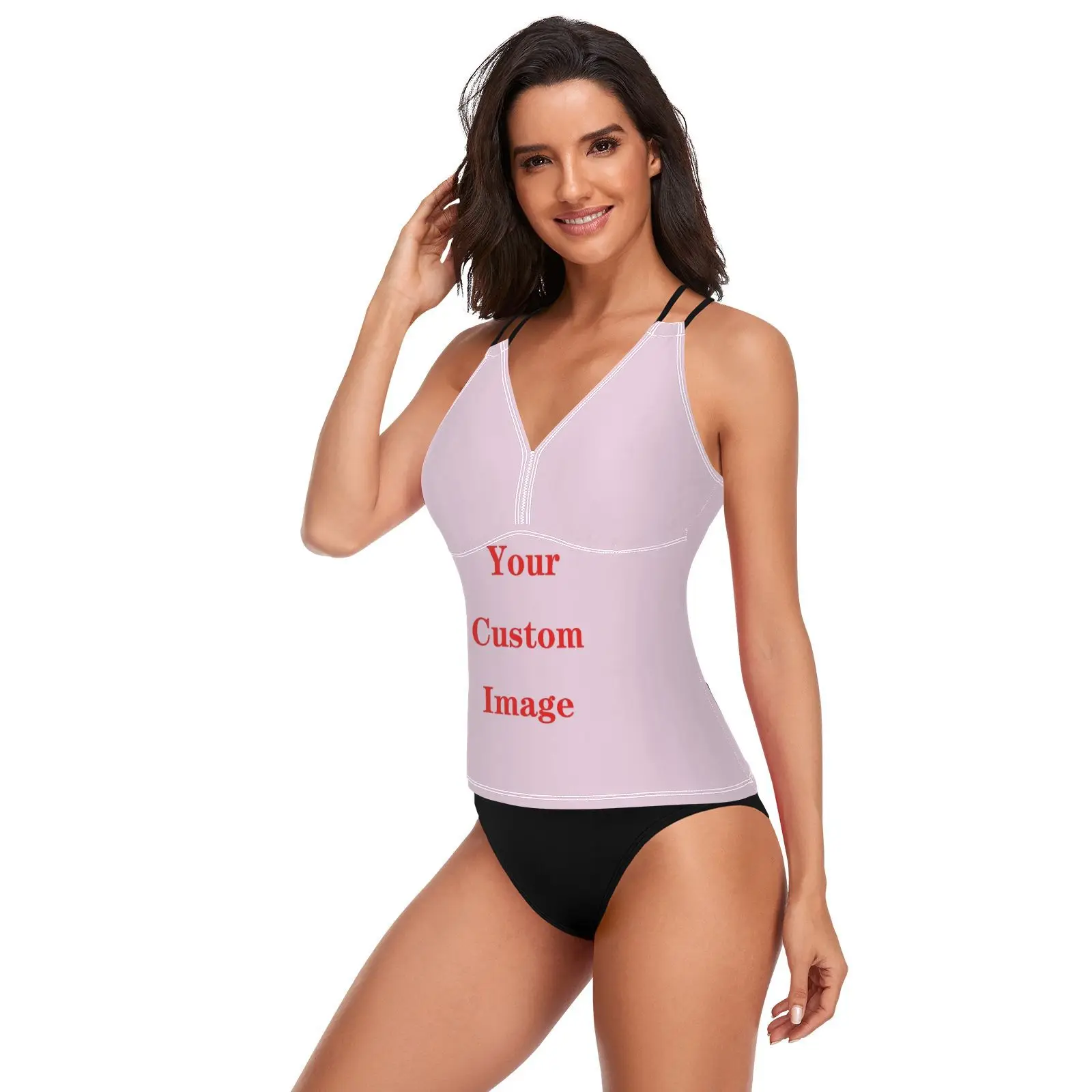 New Sexy Bikini top Customizing images Female Handwork Swimming Suit For Women Swimwear Tankini Tank top
New Sexy Bikini top Customizing images Female Handwork Swimming Suit For Women Swimwear Tankini Tank top