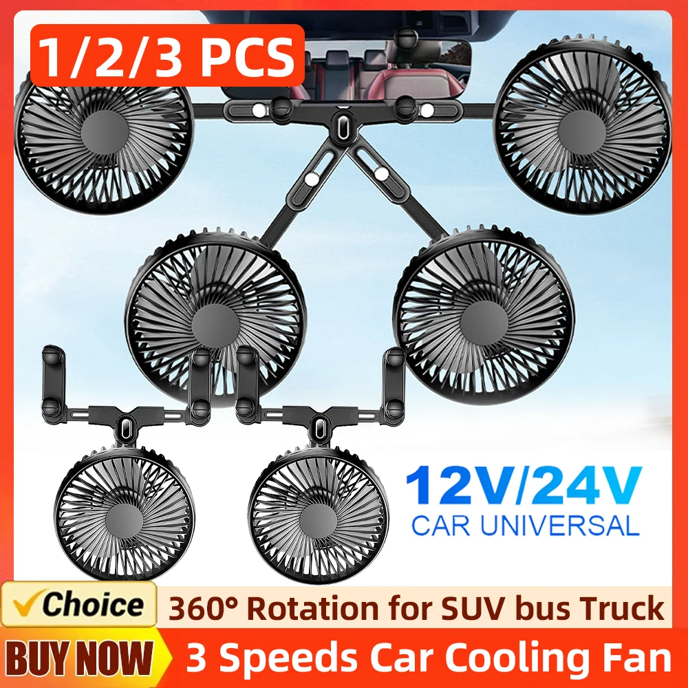 12/24V Rear View Mirror Auto Fan 3 Speeds USB Car Cooling Fan 360 Degree Adjustable Electric Fan Low Noise Auto Ventilation Fan
12/24V Rear View Mirror Auto Fan 3 Speeds USB Car Cooling Fan 360 Degree Adjustable Electric Fan Low Noise Auto Ventilation Fan