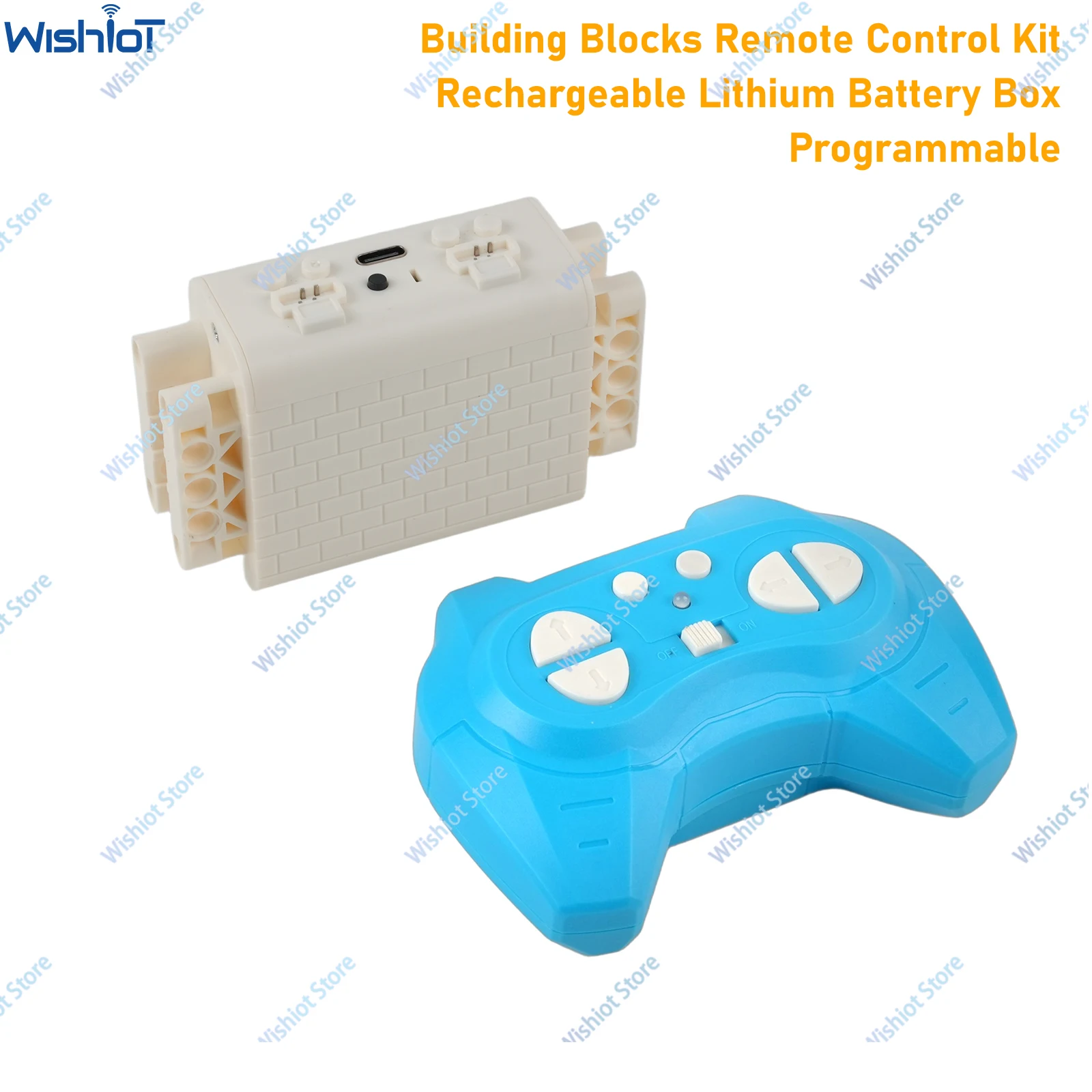 Новый комплект дистанционного управления MOC Building Blocks с перезаряжаемой литиевой батареей, поддержка программы для функций мощности, технический автомобиль
Новый комплект дистанционного управления MOC Building Blocks с перезаряжаемой литиевой батареей, поддержка программы для функций мощности, технический автомобиль