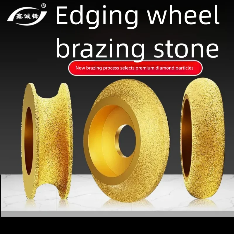 Full Bullnose Round Edge Profile Wheel Dry Vacuum Brazed Diamond Grinding Disc for Stone Marble Granite Tile
Full Bullnose Round Edge Profile Wheel Dry Vacuum Brazed Diamond Grinding Disc for Stone Marble Granite Tile