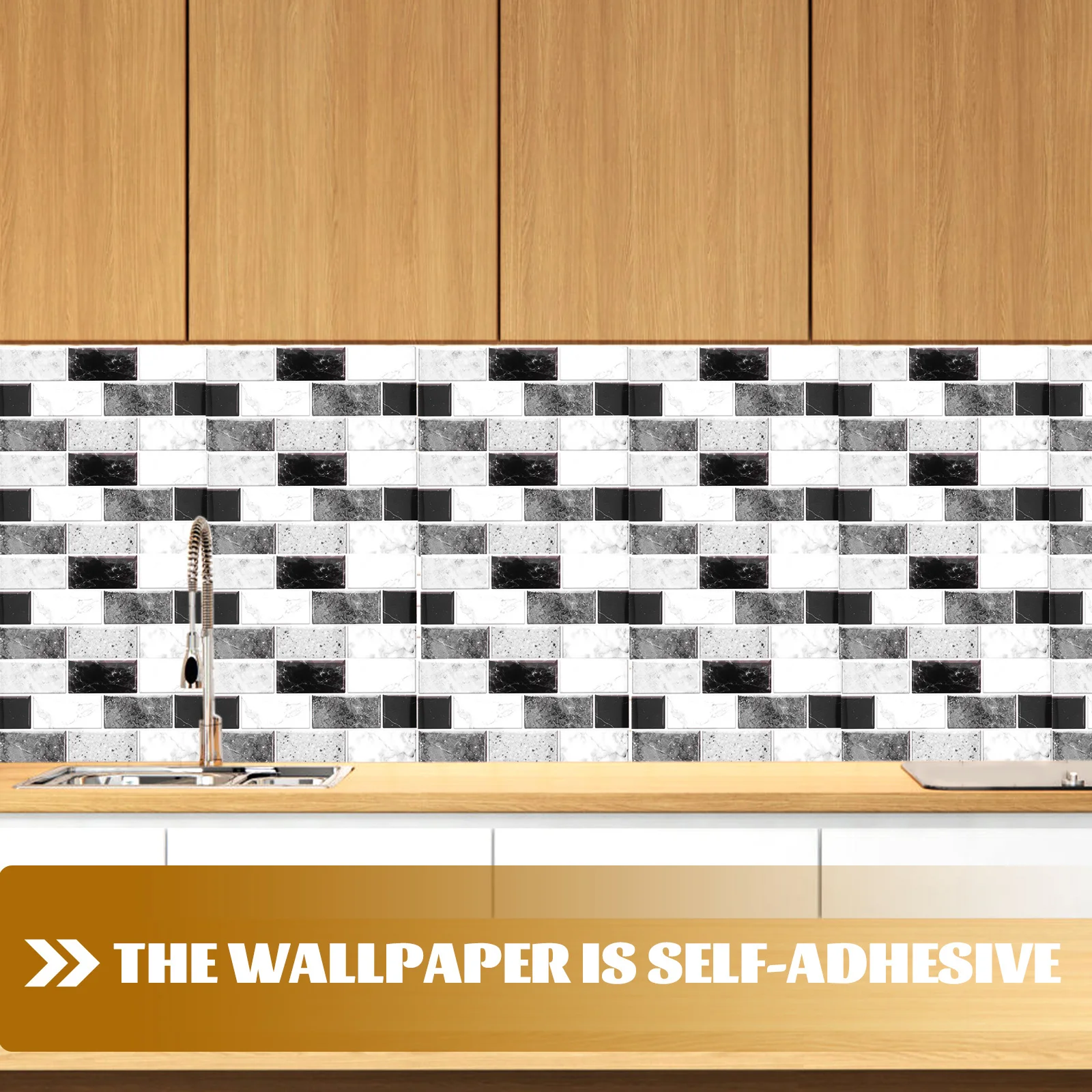 6 Sheets Decorate Waterproof Self-adhesive Sticker Wallpaper Kitchen Tile Stickers Pvc Bathroom Tiles for 
6 Sheets Decorate Waterproof Self-adhesive Sticker Wallpaper Kitchen Tile Stickers Pvc Bathroom Tiles for