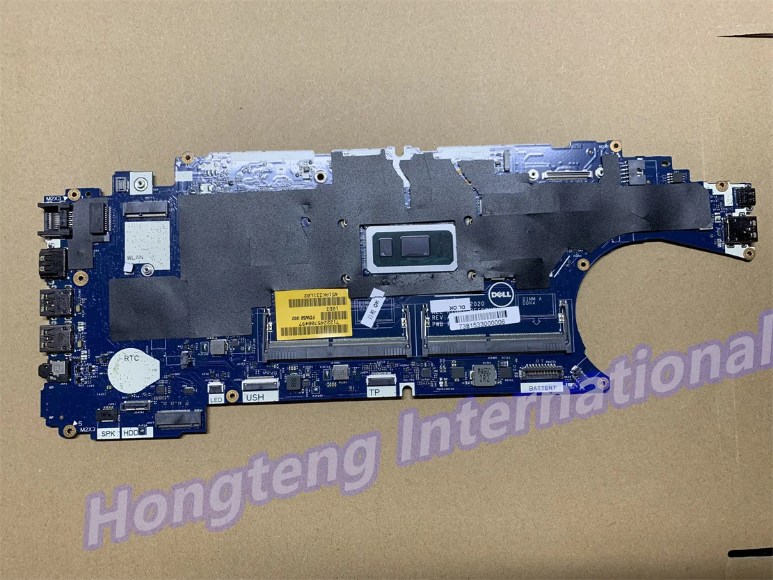 fdw50 la-j382p For Dell Latitude 5510 With i7-10610U CN-0JJ0XJ Laptop Motherboard test ok
fdw50 la-j382p For Dell Latitude 5510 With i7-10610U CN-0JJ0XJ Laptop Motherboard test ok