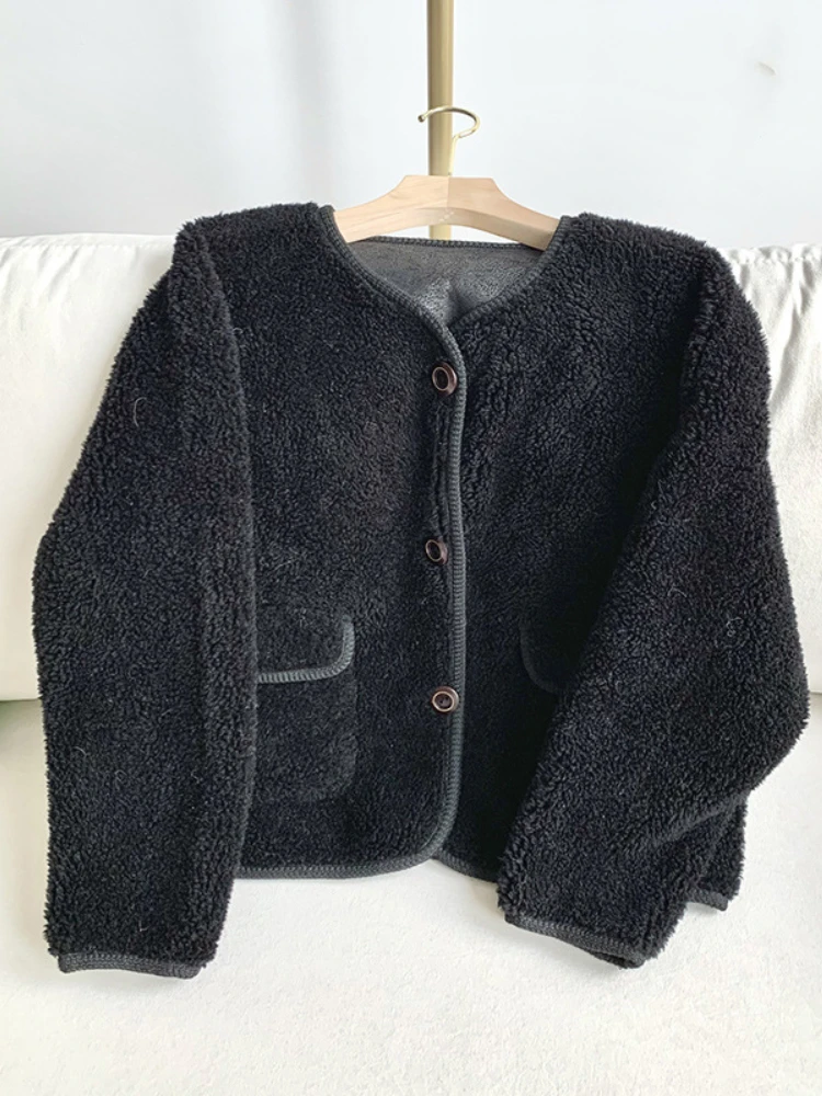 2023 Real Fur Coat Winter Jacket Women Natural Weave Wool Fur Thick Warm Loose O-neck Outerwear Streetwear New Fashion
2023 Real Fur Coat Winter Jacket Women Natural Weave Wool Fur Thick Warm Loose O-neck Outerwear Streetwear New Fashion