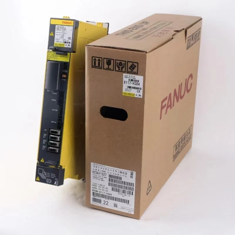 A06B-6117-H304 New Fanuc Servo Drive Amplifier 12 Months Warranty A06B 6117 H304
A06B-6117-H304 New Fanuc Servo Drive Amplifier 12 Months Warranty A06B 6117 H304