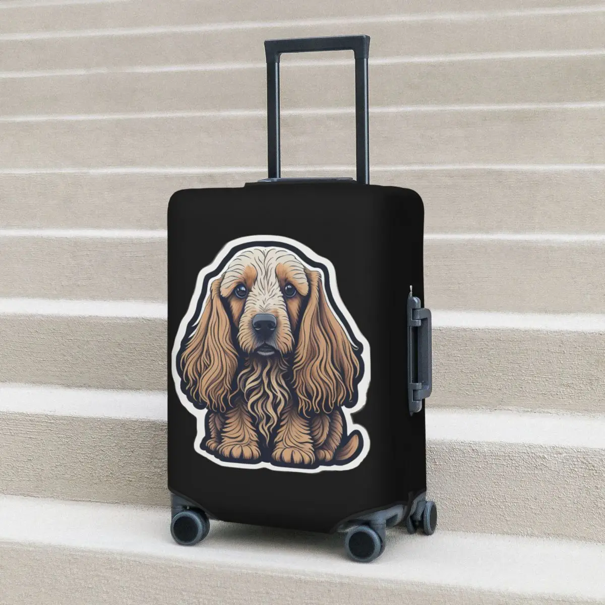 Afghan Hound (Sticker And Print Out) Suitcase Cover Protection Elastic Travel Luggage Protector Covers for 18-32 Inch
Afghan Hound (Sticker And Print Out) Suitcase Cover Protection Elastic Travel Luggage Protector Covers for 18-32 Inch