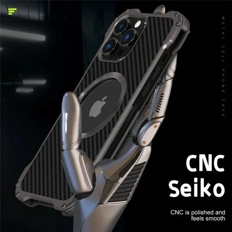 For iPhone 15 14 Plus 13 12 Pro Max Screw Bumper Aluminium Metal Phone Case Shockproof Carbon Fiber Guard Cover Lens Protect
For iPhone 15 14 Plus 13 12 Pro Max Screw Bumper Aluminium Metal Phone Case Shockproof Carbon Fiber Guard Cover Lens Protect