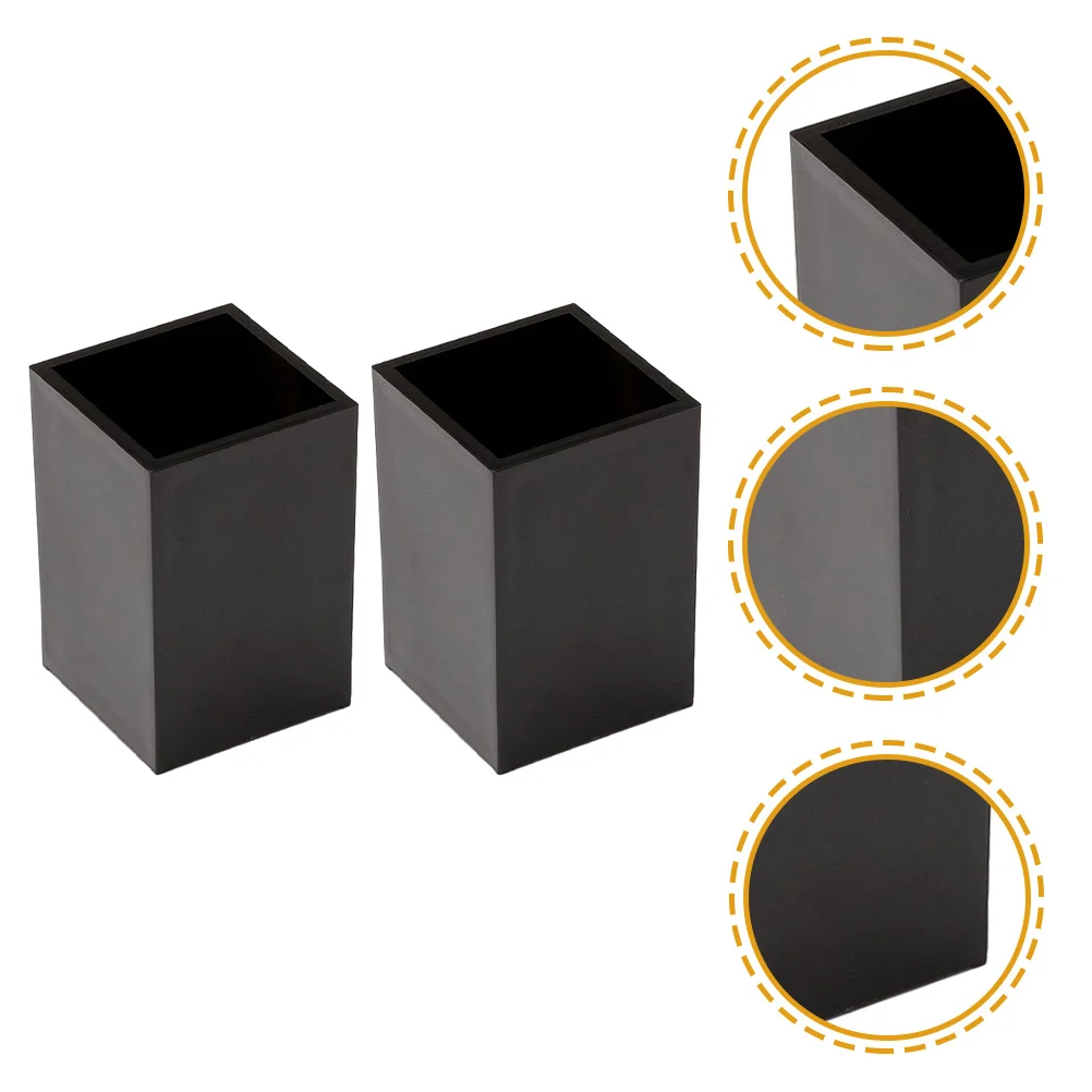 2Pcs Acrylic Pencil Holder Pen Cup Makeup Brush Organizer Desktop Storage for Bedroom Dresser Table Accessories
2Pcs Acrylic Pencil Holder Pen Cup Makeup Brush Organizer Desktop Storage for Bedroom Dresser Table Accessories