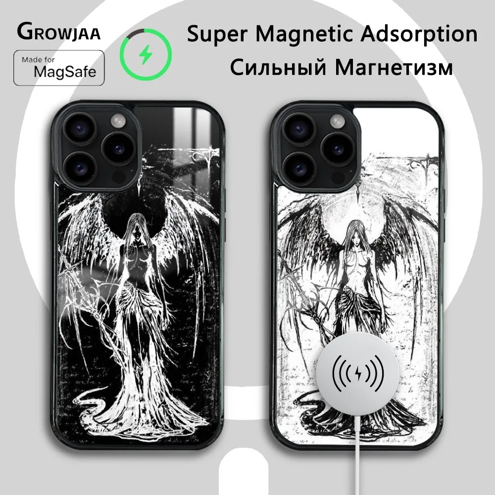 Gothic Sculpture Girl Phone Case For iPhone 16 15 14 13 12 11 Pro Max Plus Mini New Magsafe Mirror Wireless Magnetic Cover
Gothic Sculpture Girl Phone Case For iPhone 16 15 14 13 12 11 Pro Max Plus Mini New Magsafe Mirror Wireless Magnetic Cover