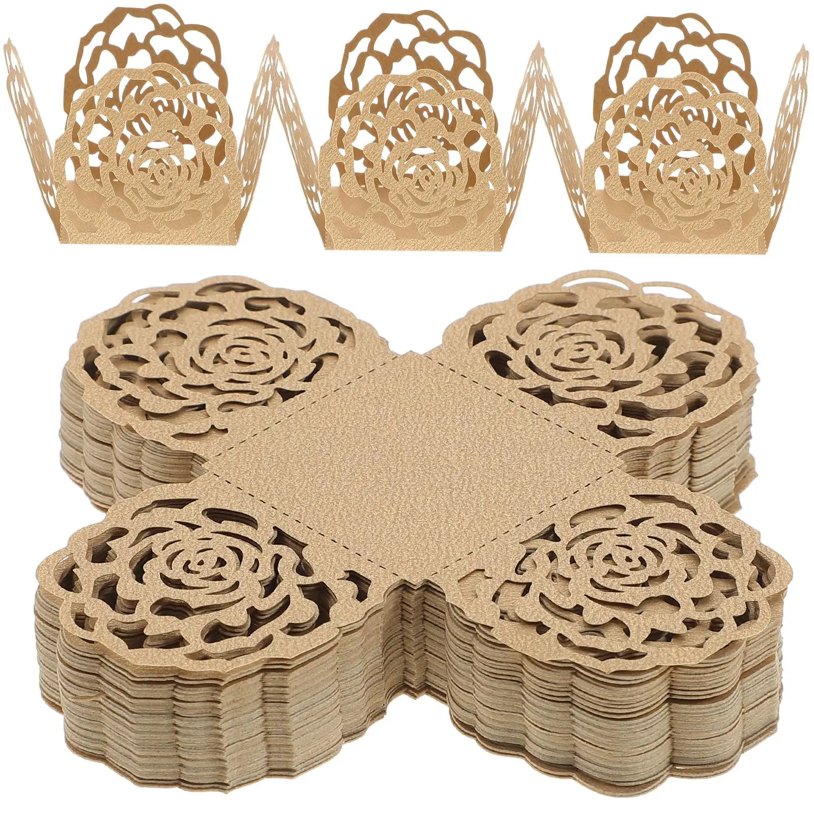 50 Pcs Sweets Chocolate Tray Caramel Candy Table Centerpieces for Party Cake Cups
50 Pcs Sweets Chocolate Tray Caramel Candy Table Centerpieces for Party Cake Cups