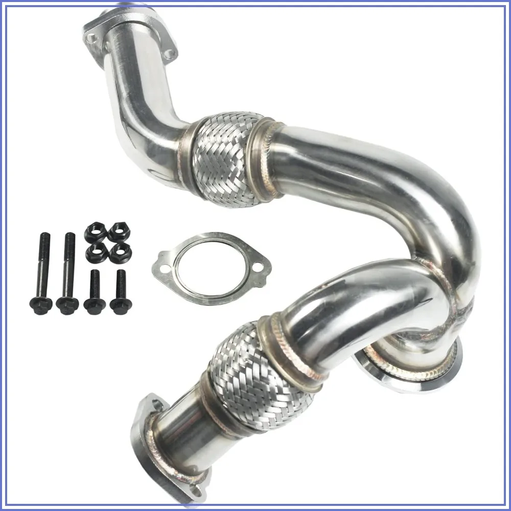 Turbocharger Y-Pipe Up Pipe Kit With Gasket For Ford 6.0L Diesel 2003-2007 Replaces 5C3Z6K854CA 679-011
Turbocharger Y-Pipe Up Pipe Kit With Gasket For Ford 6.0L Diesel 2003-2007 Replaces 5C3Z6K854CA 679-011
