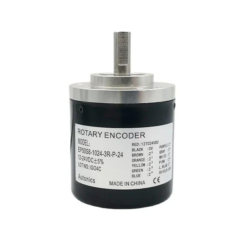 1024PPR PNP output encoder EP50S8-1024-3R-P-24 absolute
1024PPR PNP output encoder EP50S8-1024-3R-P-24 absolute