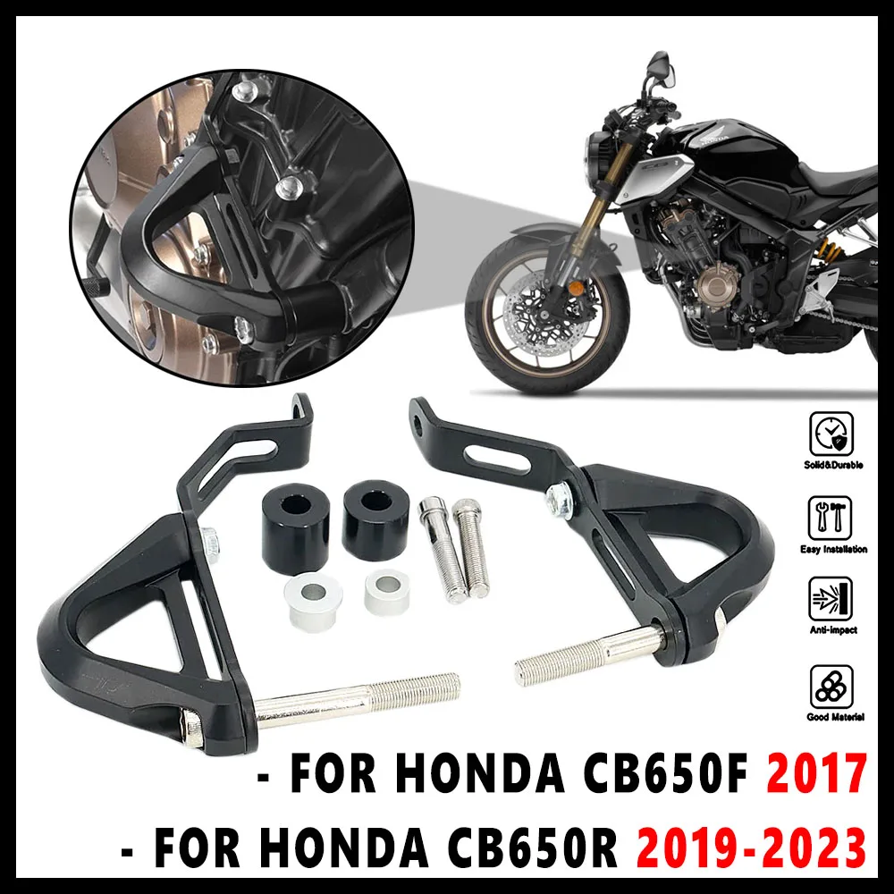 Motorcycle NEW Accessory Engine Guard Anti Crash Frame Slider Falling Crash Protector Cover FOR HONDA CB650R CB650F CB 650 R F
Motorcycle NEW Accessory Engine Guard Anti Crash Frame Slider Falling Crash Protector Cover FOR HONDA CB650R CB650F CB 650 R F