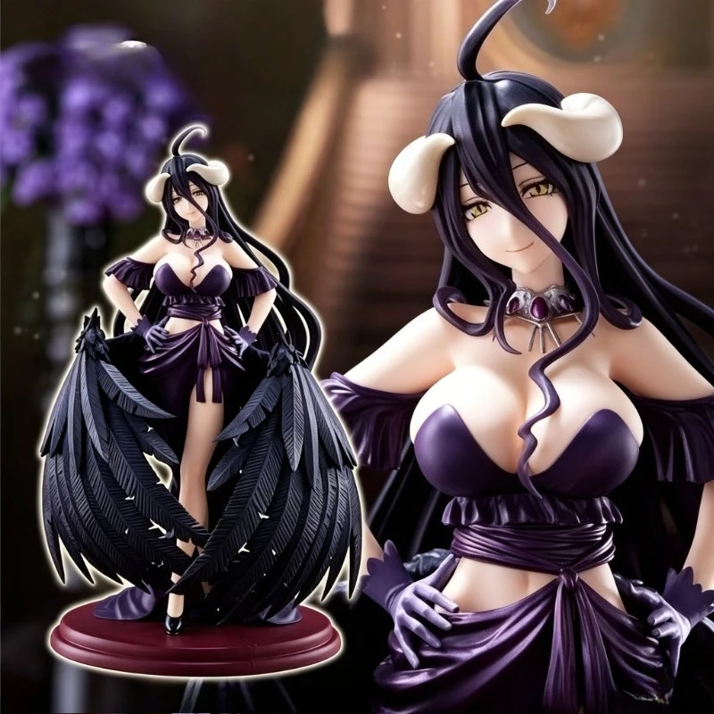 Trendy toys figures static ornaments Authentic Japanese version albedo black dress black dress Sexy beautiful girl toys Doll
Trendy toys figures static ornaments Authentic Japanese version albedo black dress black dress Sexy beautiful girl toys Doll