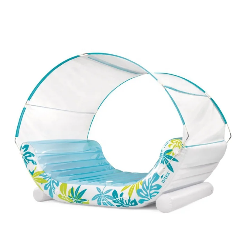 PVC Adult Inflatable Tropical Plant Double Row Floating Swimming Chair With Canopy Sun Protection Sun Shading Floating Bed
PVC Adult Inflatable Tropical Plant Double Row Floating Swimming Chair With Canopy Sun Protection Sun Shading Floating Bed