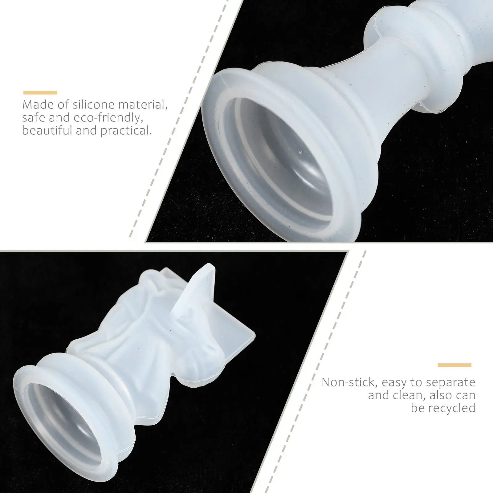 Набор из 6 силиконовых форм для 3D-шахматных фигур, для изготовления изделий из эпоксидной смолы, кристаллов, мыла, воска, гипса, ручной работы
Набор из 6 силиконовых форм для 3D-шахматных фигур, для изготовления изделий из эпоксидной смолы, кристаллов, мыла, воска, гипса, ручной работы