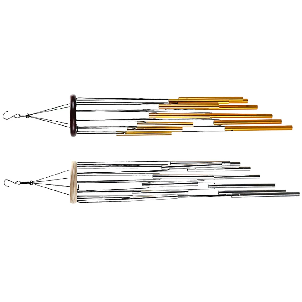 2 Pcs Wind Chimes Red Wood Gold White Wood Silver Tubes Yard Decor Hanging Bells Small Windchime
2 Pcs Wind Chimes Red Wood Gold White Wood Silver Tubes Yard Decor Hanging Bells Small Windchime