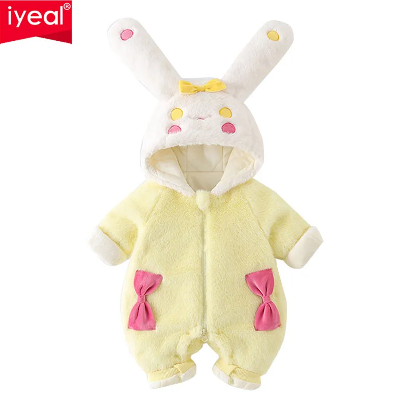 IYEAL Baby's New Year Velvet Clothes Winter Thick Cotton Clothes Baby Girls' Super Cute Jumpsuit Winter Cartoon Bunny Jumpsuit
IYEAL Baby's New Year Velvet Clothes Winter Thick Cotton Clothes Baby Girls' Super Cute Jumpsuit Winter Cartoon Bunny Jumpsuit