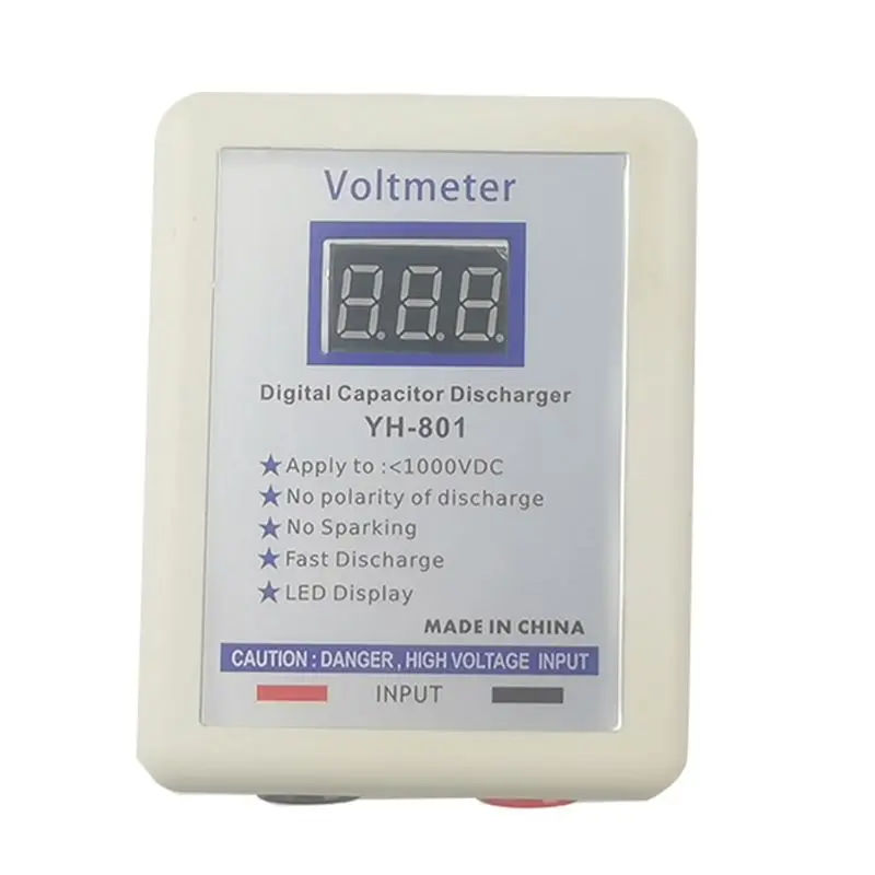 A65P-800V Digital Capacitor Voltage Tester Fast Discharger High Volt Discharging Tool Electronic Repair Display Matenance
A65P-800V Digital Capacitor Voltage Tester Fast Discharger High Volt Discharging Tool Electronic Repair Display Matenance