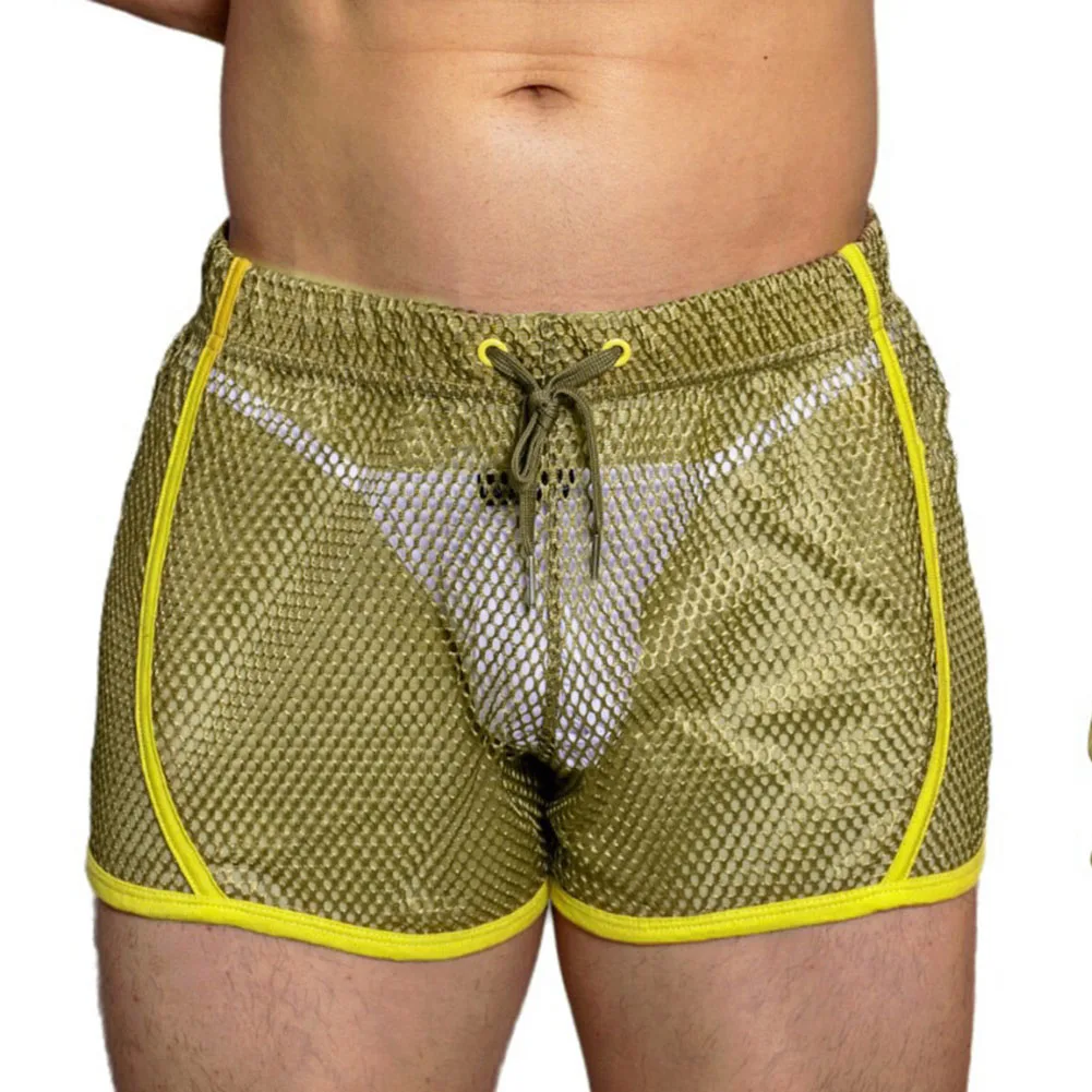 Mens Low Waist Home Boxer Briefs Sexy Lingerie Mesh Soft Brazilian Underwear Breathable Loose Drawstring Simple Men's Clothing
Mens Low Waist Home Boxer Briefs Sexy Lingerie Mesh Soft Brazilian Underwear Breathable Loose Drawstring Simple Men's Clothing