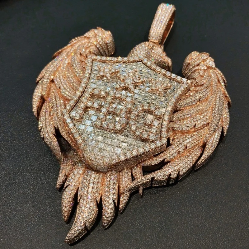 Hip Hop 3D Eagle Pendant for Men, Ideal Valentine's Day Gift, Shiny Hip Hop Jewelry for St. Patrick's Day & Carnival
Hip Hop 3D Eagle Pendant for Men, Ideal Valentine's Day Gift, Shiny Hip Hop Jewelry for St. Patrick's Day & Carnival