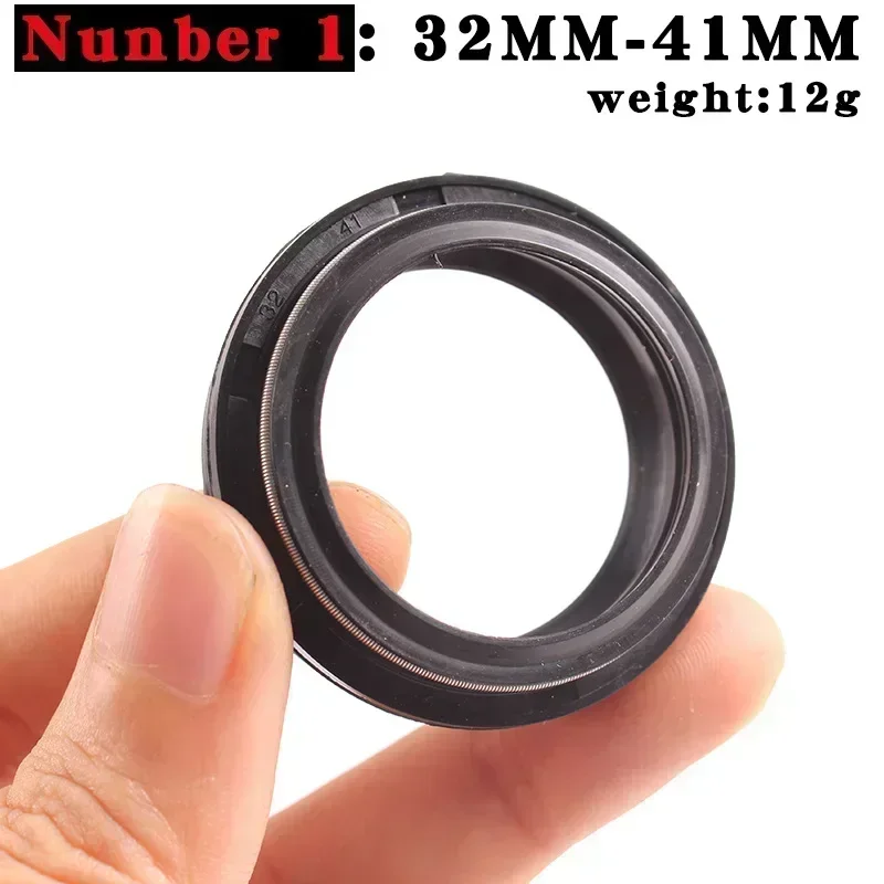 Bike Fork Dust Seal Oil Size No 1 32MM 41 1MM No 2 34MM 42 5MM No 3 28 6MM 38 5MM No 4 32MM 42MM Prevents Leakage
Bike Fork Dust Seal Oil Size No 1 32MM 41 1MM No 2 34MM 42 5MM No 3 28 6MM 38 5MM No 4 32MM 42MM Prevents Leakage