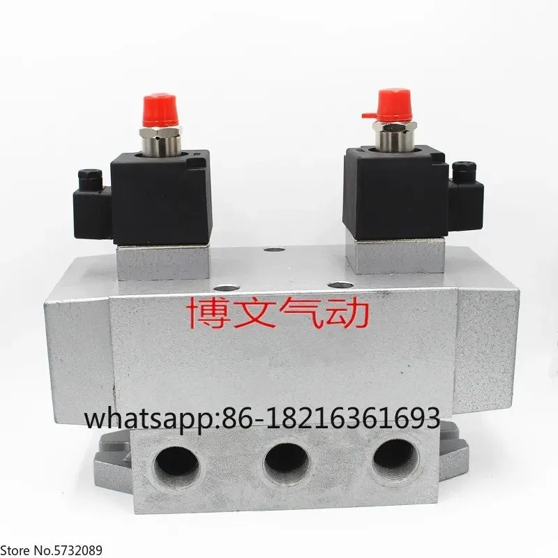 K35D2-25 three position five way electric control directional valve K35D2H-25 solenoid valve DN25 G1 inch
K35D2-25 three position five way electric control directional valve K35D2H-25 solenoid valve DN25 G1 inch