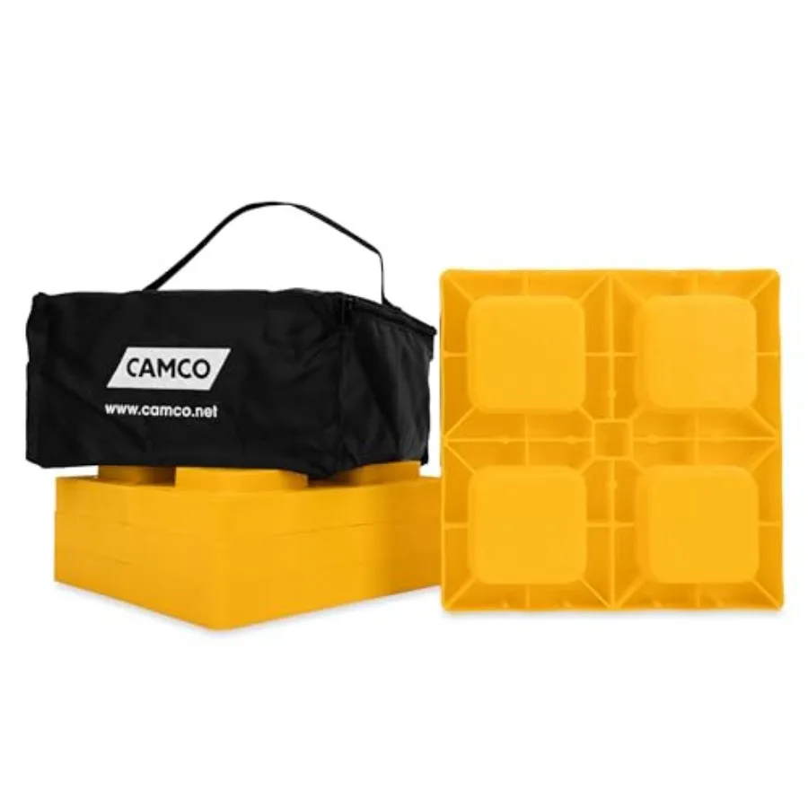 Camper/RV s - Features Stackable Interlocking Design and Includes Zippered Bag for RV Storage - Compatible w/Single Wheels, Dua
Camper/RV s - Features Stackable Interlocking Design and Includes Zippered Bag for RV Storage - Compatible w/Single Wheels, Dua