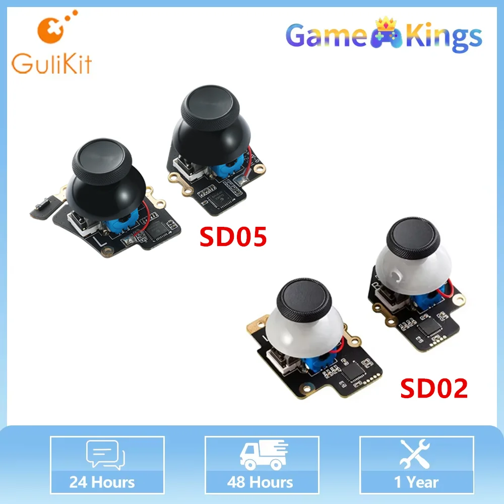 Gulikit SD02 Electromagnetic Rocker For Steam Deck Gulikit SD05 For Steam Deck Oled For Repair Replacement Joystick Module
Gulikit SD02 Electromagnetic Rocker For Steam Deck Gulikit SD05 For Steam Deck Oled For Repair Replacement Joystick Module