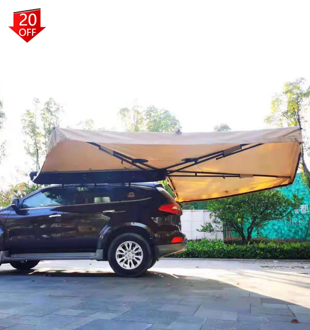 Off-road Camper 270 Degree Waterproof Aluminum Pole Four-season Car Side Awning Tent with Oxford Cloth for Camping
Off-road Camper 270 Degree Waterproof Aluminum Pole Four-season Car Side Awning Tent with Oxford Cloth for Camping