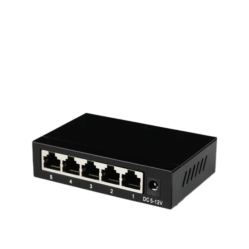 TSW-1005 full Gigabit 5-port Ethernet switch for long-distance transmission
TSW-1005 full Gigabit 5-port Ethernet switch for long-distance transmission