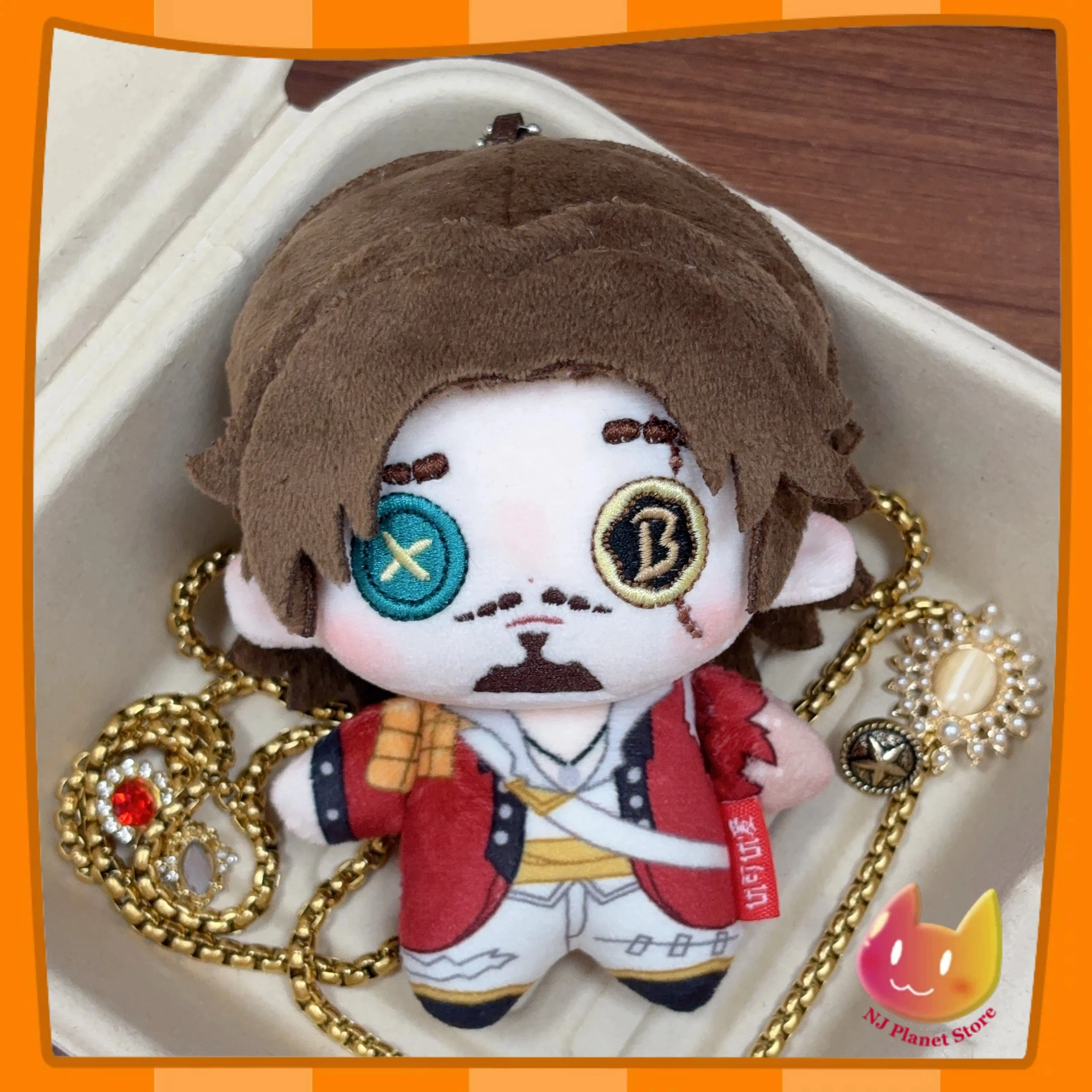 10 см плюшевая кукла Identity V первый офицер Хосе Баден аниме очаровательная девушка морская звезда кулон в виде тела брелок Kawaii мягкие игрушки подарок
10 см плюшевая кукла Identity V первый офицер Хосе Баден аниме очаровательная девушка морская звезда кулон в виде тела брелок Kawaii мягкие игрушки подарок