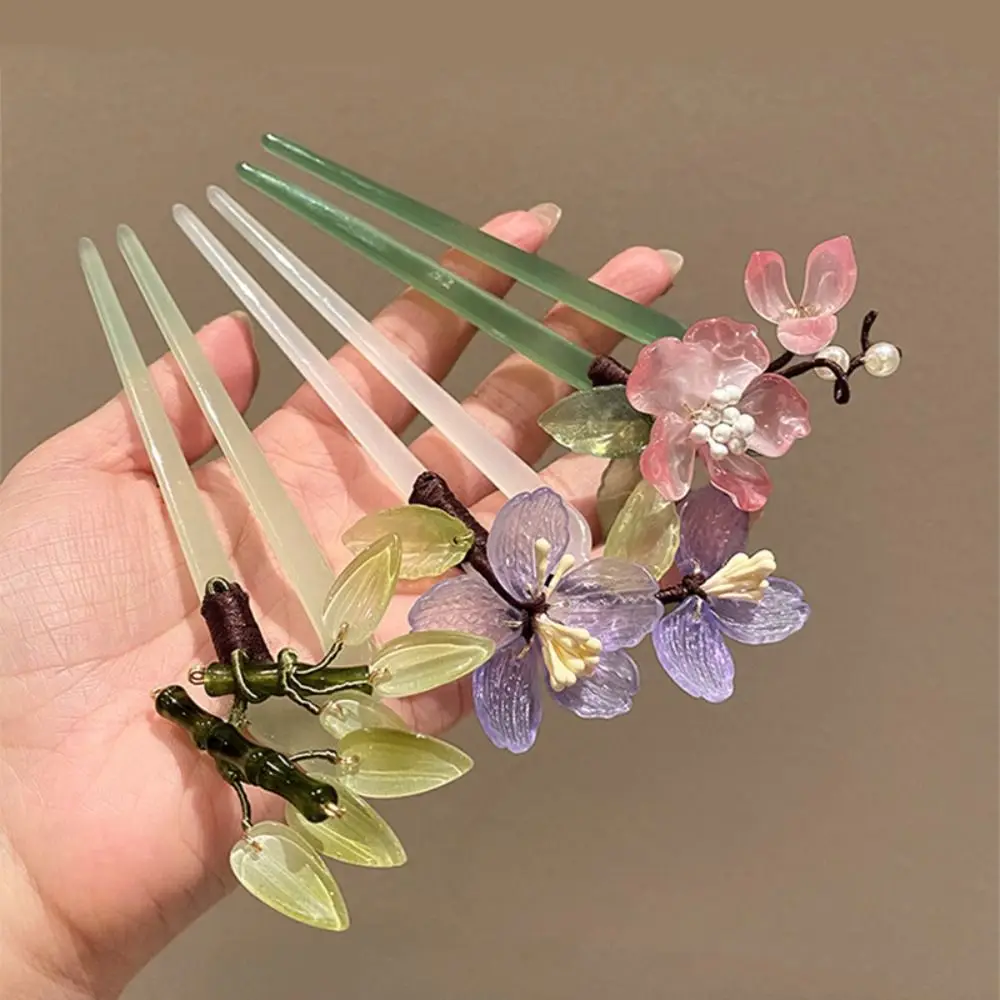 Flower U Shape Hairpin Hair Sticks for Buns Hair Chopstick Chinese Style Hair Stick Chinese Style Hanfu Headwear
Flower U Shape Hairpin Hair Sticks for Buns Hair Chopstick Chinese Style Hair Stick Chinese Style Hanfu Headwear