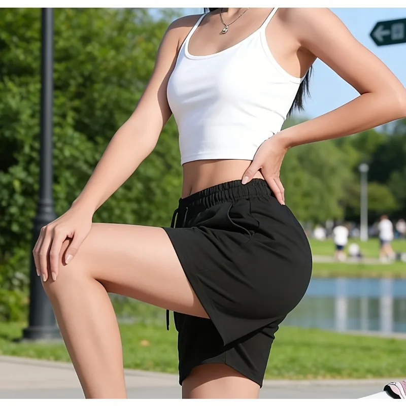 Summer Women's Sports and Leisure Shorts, Men's and Women's Gym Sportswear, Summer New Casual Shorts
Summer Women's Sports and Leisure Shorts, Men's and Women's Gym Sportswear, Summer New Casual Shorts