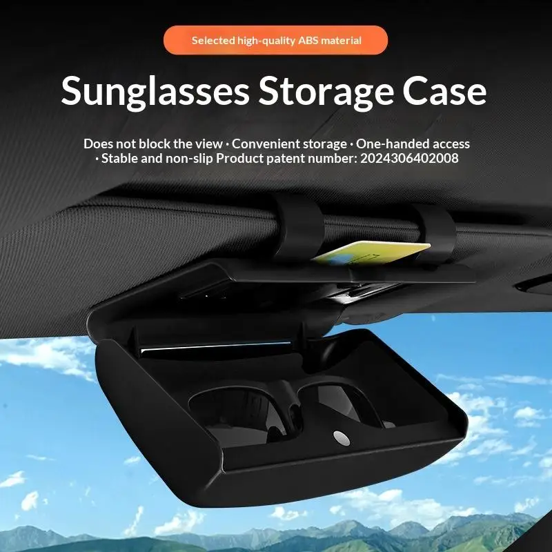 Car Sunglasses Holder Sun Visor Eyeglass Storage Box Portable Auto Glasses Case Organizer
Car Sunglasses Holder Sun Visor Eyeglass Storage Box Portable Auto Glasses Case Organizer
