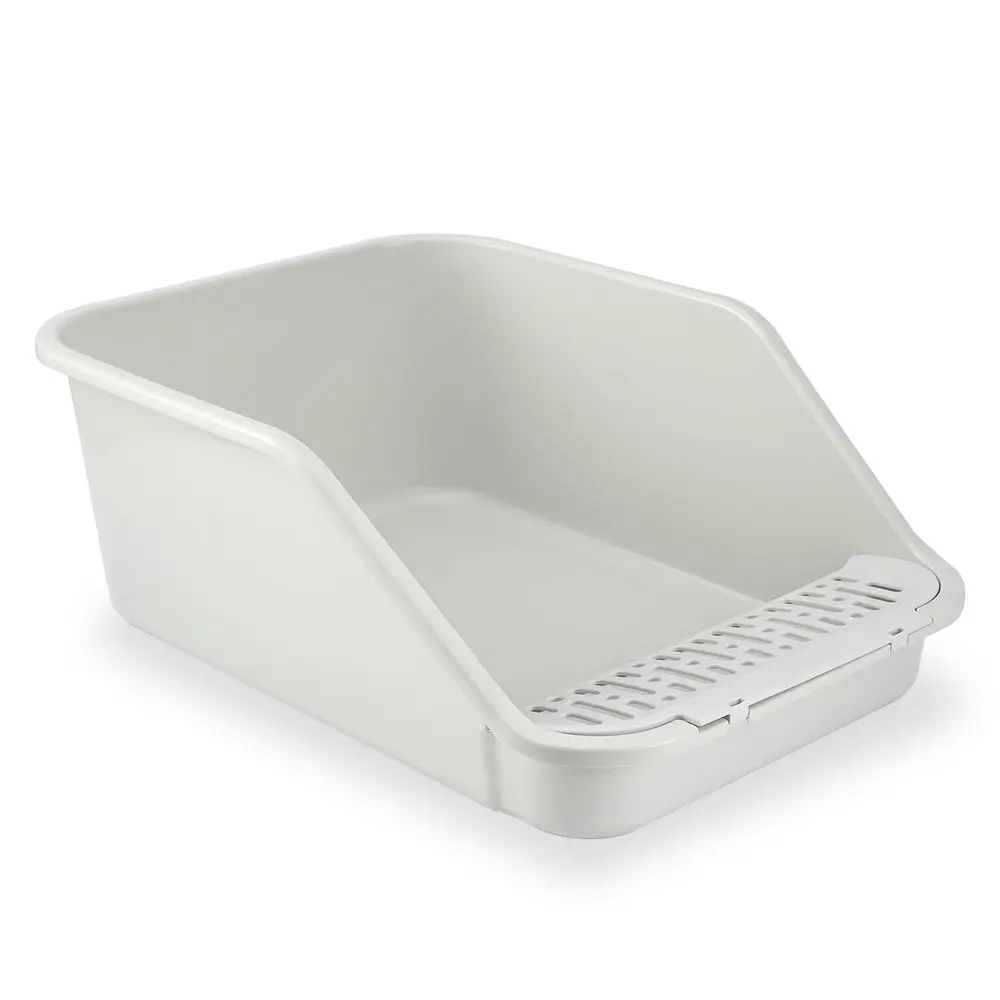 Large Cat Litter Box with High Sides,Cat Boxes for Indoor Cats,Cat Litter Pan for Kitty,Litter Box with Low Entry,Easy to Clean
Large Cat Litter Box with High Sides,Cat Boxes for Indoor Cats,Cat Litter Pan for Kitty,Litter Box with Low Entry,Easy to Clean