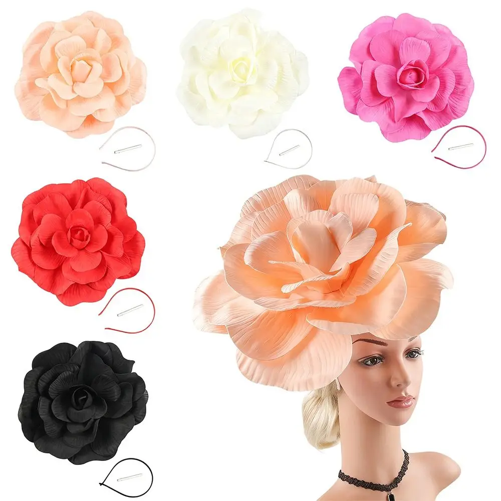 Fashion Exaggerated Hair Band Large Flower Hair Clip Hat Headdress Hair Accessories Women
Fashion Exaggerated Hair Band Large Flower Hair Clip Hat Headdress Hair Accessories Women