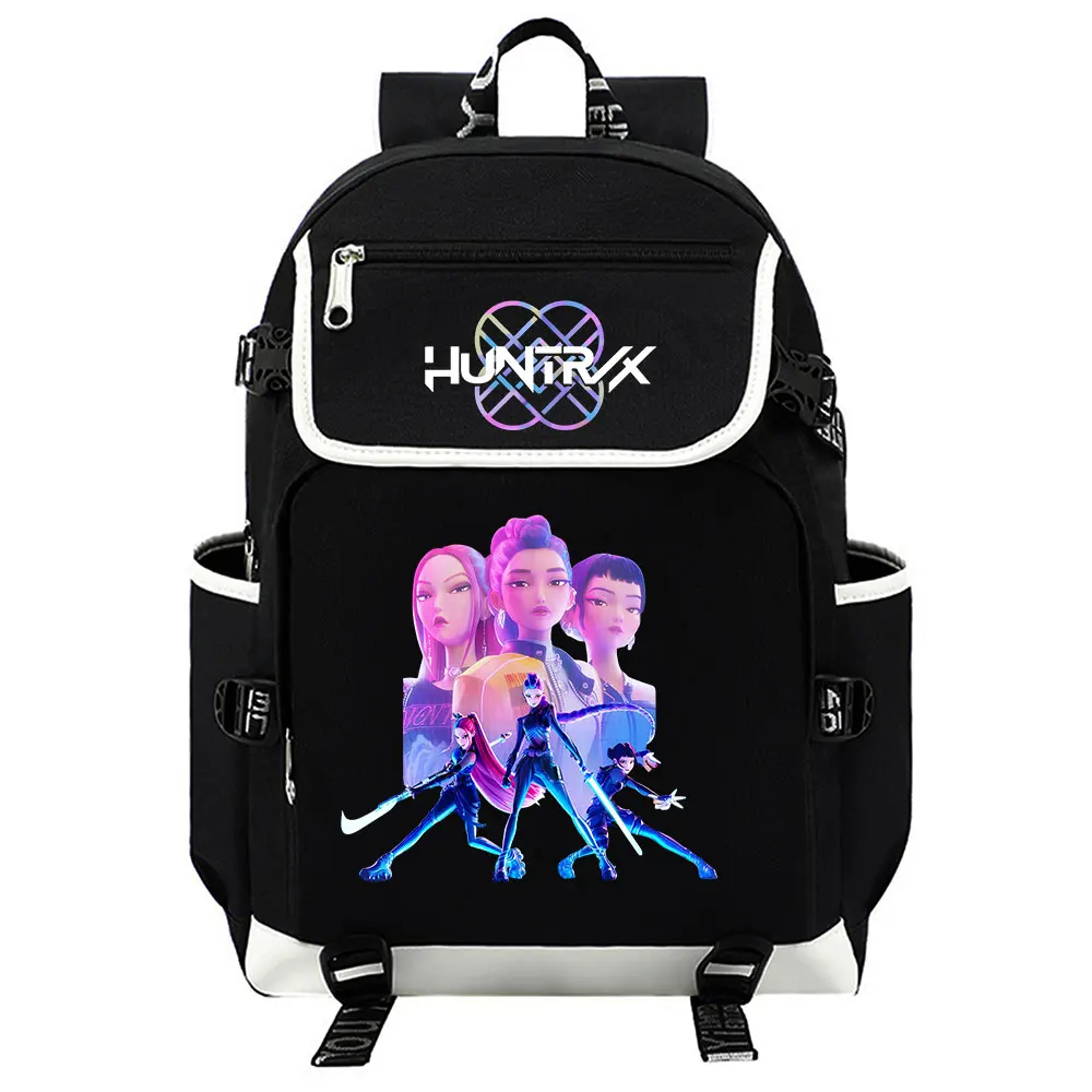 Kpop Demon Hunter Backpack for Girl Boy Student Teenager Rucksack Women Casual School Bags Travel Mochila 2025
Kpop Demon Hunter Backpack for Girl Boy Student Teenager Rucksack Women Casual School Bags Travel Mochila 2025