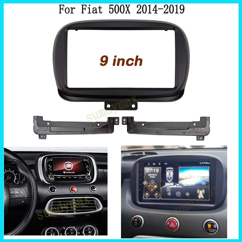 9" Big Screen Car Audio Radio Fascia Frame Adapter For fiat 500X 2014-2020 Radio Fascia Frame Adapter CD Panel Dash Trim Bezel
9" Big Screen Car Audio Radio Fascia Frame Adapter For fiat 500X 2014-2020 Radio Fascia Frame Adapter CD Panel Dash Trim Bezel