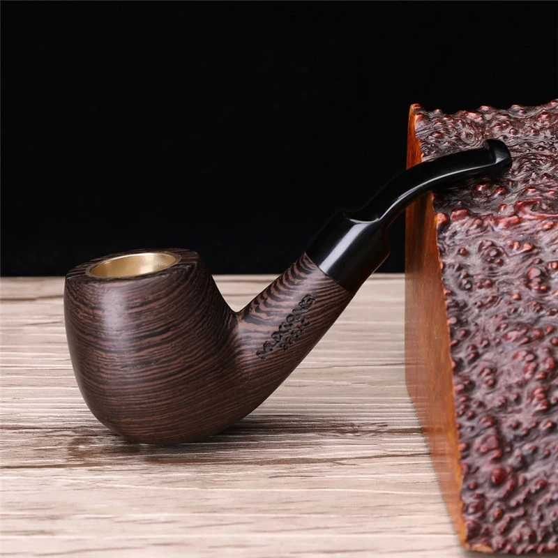 Mini Smoking Handmade Wenge Pipe Wood Tobacco Pipe Classic Bent Stem Type With 3mm Filters Free 10 Pipe Cleaning Tools aj0020
Mini Smoking Handmade Wenge Pipe Wood Tobacco Pipe Classic Bent Stem Type With 3mm Filters Free 10 Pipe Cleaning Tools aj0020