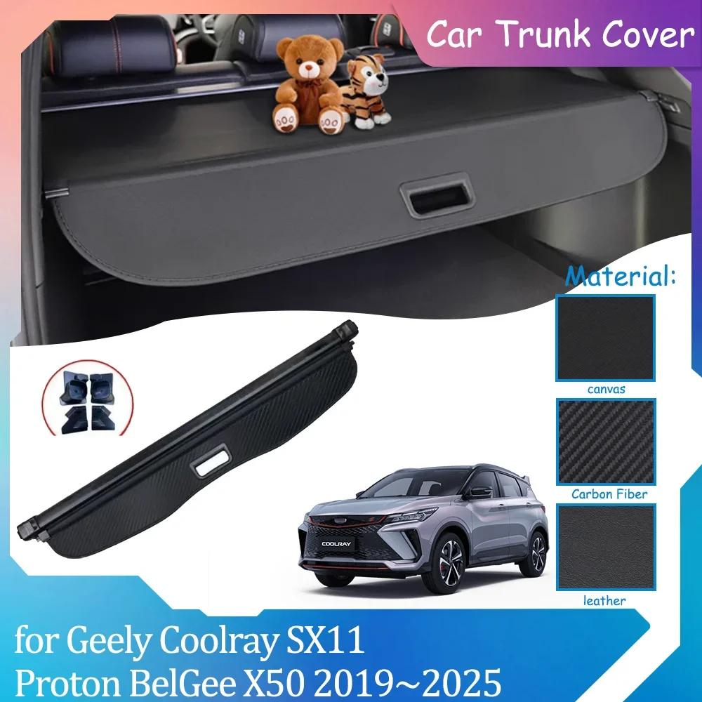 Багажник автомобиля чехлы для Geely Coolray SX11 Proton BelGee X50 2019 ~ 2025 2020 2021 2022 2023 2024 стойка Выдвижная Водонепроницаемая занавеска навес грузовые аксессуары
Багажник автомобиля чехлы для Geely Coolray SX11 Proton BelGee X50 2019 ~ 2025 2020 2021 2022 2023 2024 стойка Выдвижная Водонепроницаемая занавеска навес грузовые аксессуары