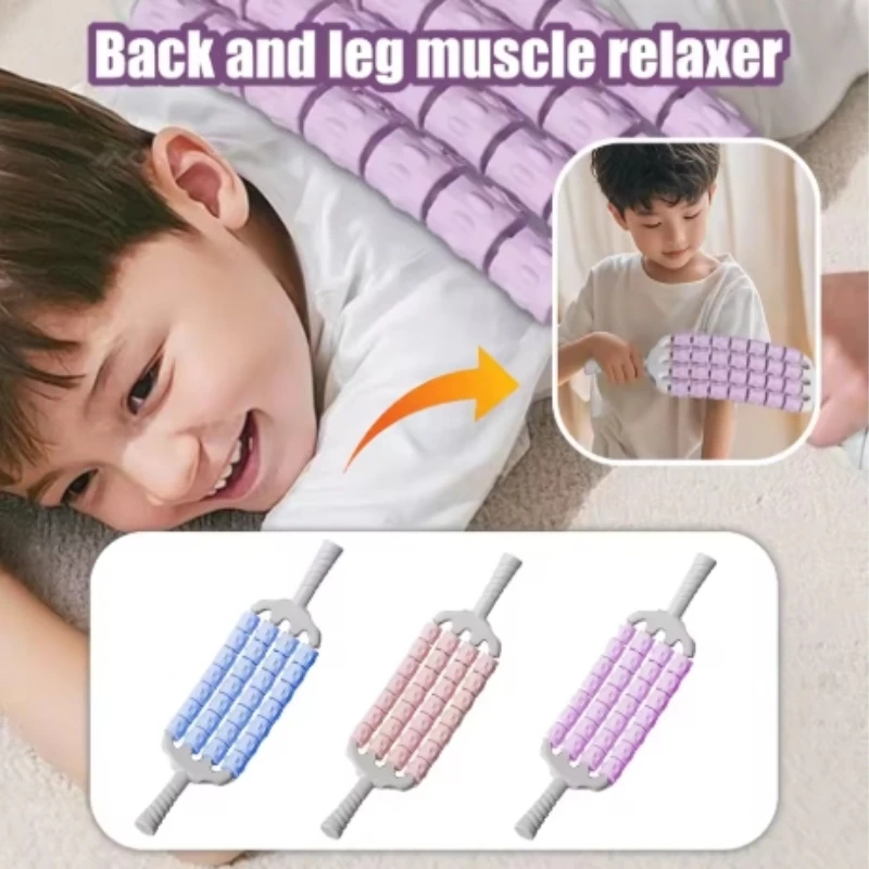 Portable Roller Massage Stick Manual Massage Tool Children's Muscle Roller Yoga Fitness Comfortable Massage Stick, Outdoor Gym
Portable Roller Massage Stick Manual Massage Tool Children's Muscle Roller Yoga Fitness Comfortable Massage Stick, Outdoor Gym