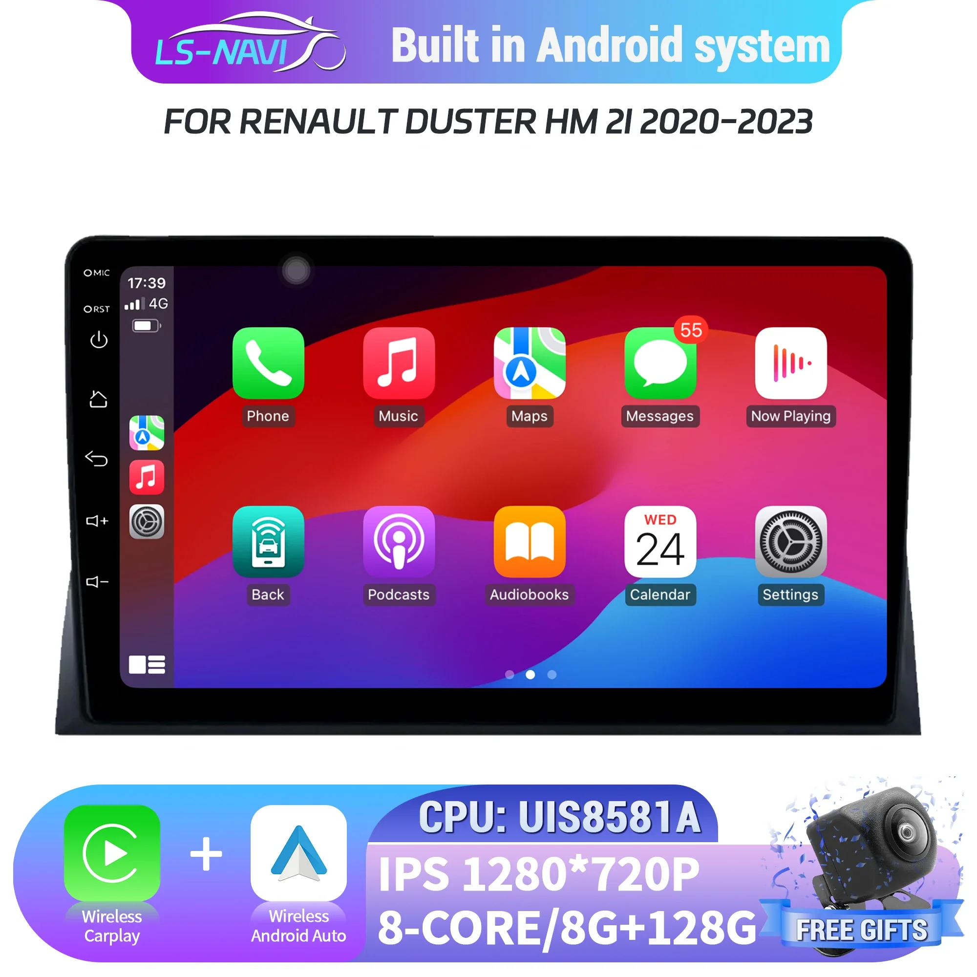 Android 14 For Renault Duster HM 2I 2020-2023 Car Radio Head Unit Multimedia Navigation 4G GPS Wireless BT Carplay Stereo Screen
Android 14 For Renault Duster HM 2I 2020-2023 Car Radio Head Unit Multimedia Navigation 4G GPS Wireless BT Carplay Stereo Screen