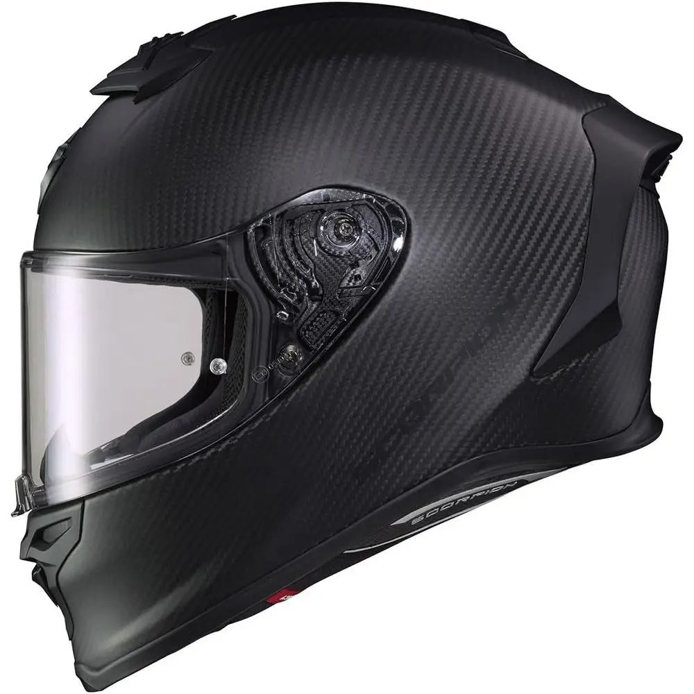 R1 Air Carbon iber ulMotorcycle Helmet with Pinlock Shield Bluetooth Speaker kets DOT ECE Solid (Matte Black - X-Large)
R1 Air Carbon iber ulMotorcycle Helmet with Pinlock Shield Bluetooth Speaker kets DOT ECE Solid (Matte Black - X-Large)
