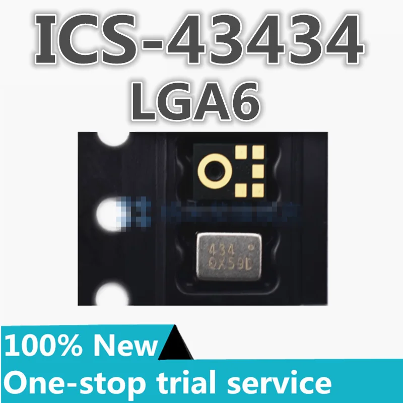 1-20 шт. Новые микросхемы ICS-43432 ICS-43434 (маркировка 432 434) LGA-4 3.5W для однополярных стереофонических микрофонов
1-20 шт. Новые микросхемы ICS-43432 ICS-43434 (маркировка 432 434) LGA-4 3.5W для однополярных стереофонических микрофонов