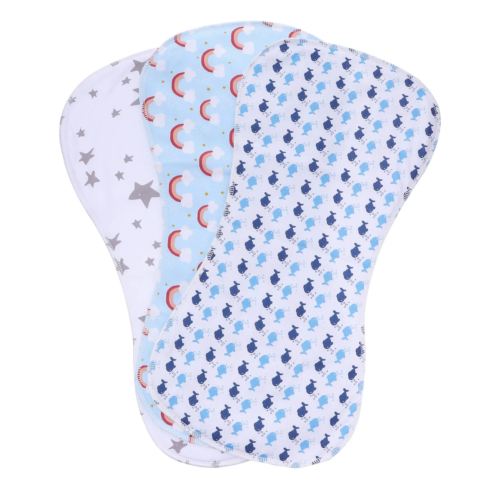 3Pcs Easy-Wear Soft Cotton Burp Cloths Quick-Dry Infant Burp Towels for Nursing Burping and Baby Back Care Gift Set
3Pcs Easy-Wear Soft Cotton Burp Cloths Quick-Dry Infant Burp Towels for Nursing Burping and Baby Back Care Gift Set